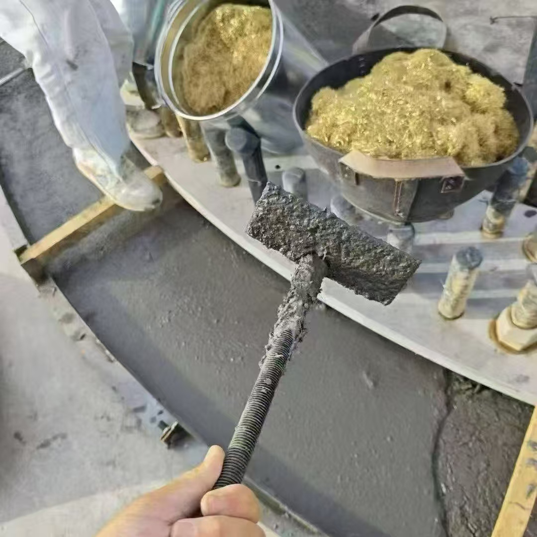 佳木斯C120钢纤维高强无收灌浆料 轧机压缩机汽轮机发电机锻压设备底座灌浆材料